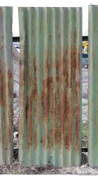 Rusted Corrugated Plates Metal